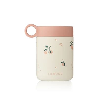 Afbeelding van Liewood rvs thermos containter kiani peach sea shell
