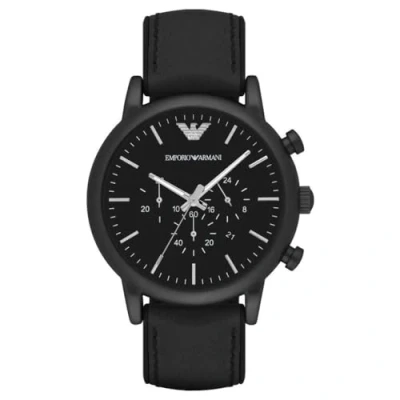 Afbeelding van Emporio Armani heren Horloge AR1970 in de kleur Zwart