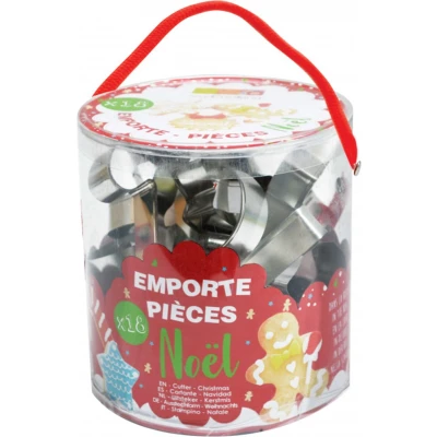 Afbeelding van Scrapcooking Cookie Cutter Christmas Bucket Set/18