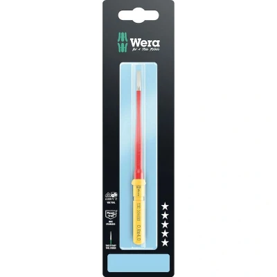 Afbeelding van Wera Kraftform Kompakt VDE 3060 iS 0,8x4,0x157mm TIE SB Elektronica Plat Verwisselbare kling 4.0 mm