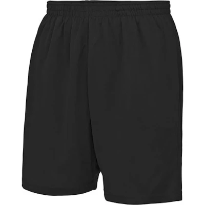 Afbeelding van Unisex korte broek &#039;Cool Short&#039; met elastiek Black S
