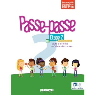 Afbeelding van PASSE 2 NIV.A1 ETAPE LIVRE + CAHIER DIDIERFLE.APP