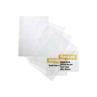 Image de DURABLE CRYSTAL SIGN pellicule claire transparente 10 unités