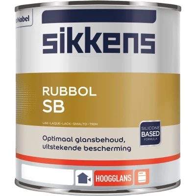 Afbeelding van Sikkens Rubbol SB 1 liter Houtverf Buiten (terpentinebasis)