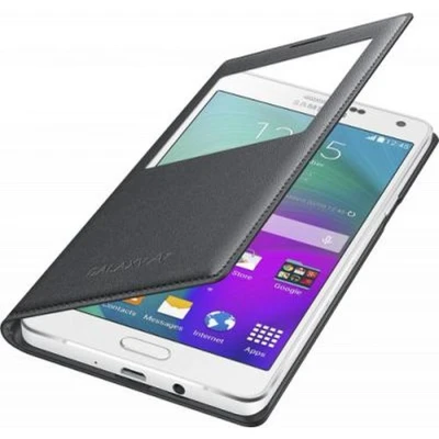 Afbeelding van Samsung S View Cover voor Galaxy A7 Zwart