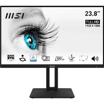 Afbeelding van MSI Pro MP242APDE computer monitor 60,5 cm (23.8&quot;) 1920 x 1080 Pixels Full HD Zwart