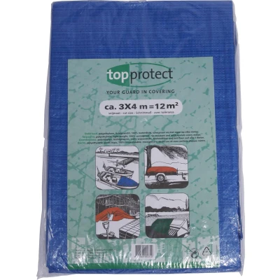 Afbeelding van LOADLOK Eco dekkleden 4x6m lichtgewicht blauw