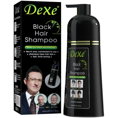 Afbeelding van Dexe Black Hair Shampoo 400ml