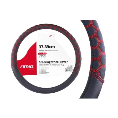 Afbeelding van AMiO SWC 23 M 02560 Stuurhoes Zwart 37 39 Kunstleer