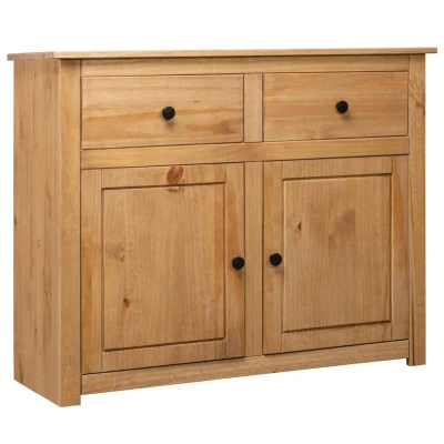 Afbeelding van Dressoir Panama Range 93x40x80 cm massief grenenhout