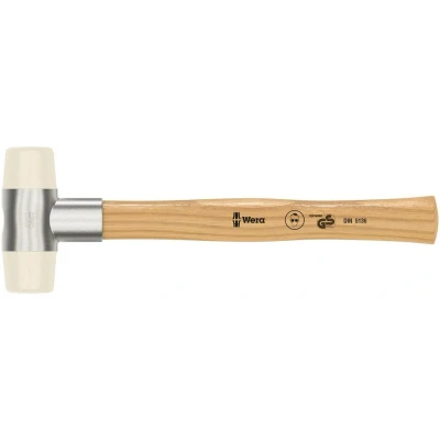 Afbeelding van Wera kunststof hamer met nylon kop 40 x 320 mm