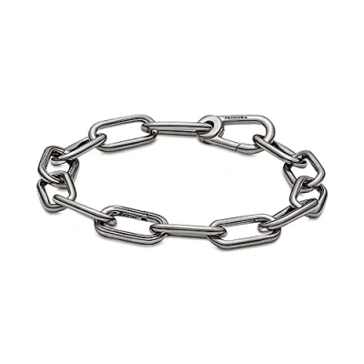Afbeelding van Pandora ME Link Chain 549588C00 1 Armband van metaallegering met ruhenium coating, compatibel armband, 23 cm, roestvrij staal, Geen edelsteen, edelsteen