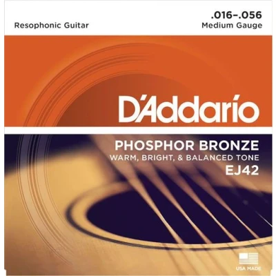 Image de D Addario resophonic 16 18 28 35 45 56 CDD EJ42