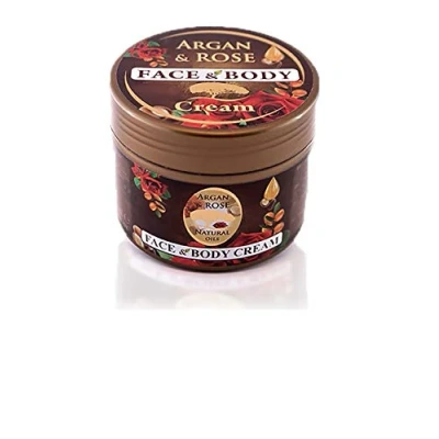 Afbeelding van Bulfresh Gezicht en body creme argan roos 300 ml