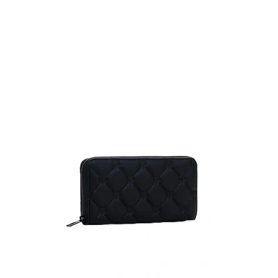 Afbeelding van Desigual Mone_REPRISE Studs Fiona, Bi Fold Wallet Women&#039;s, 20,5, zwart, zwart.