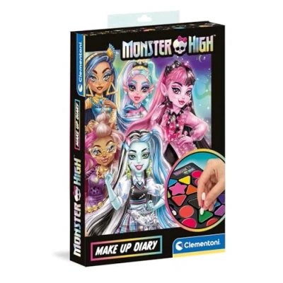 Afbeelding van Clementoni Monster High Make Up Diary, voor kinderen, meerkleurig 18801