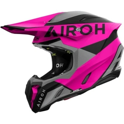 Afbeelding van Airoh 2024 Twist 3.0 King Crosshelm Mat Roze maat S