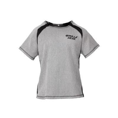 Afbeelding van Gorilla Wear Augustine OLD School Tshirt print, Heren, Maat: XXL, Grey