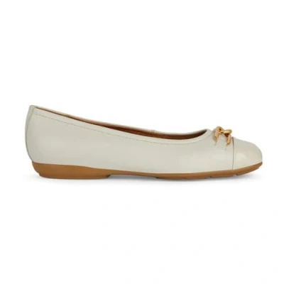 Afbeelding van Geox D Annytah Ballerina&#039;s, Dames, Maat: 38, Light sand Leer/ synthetisch