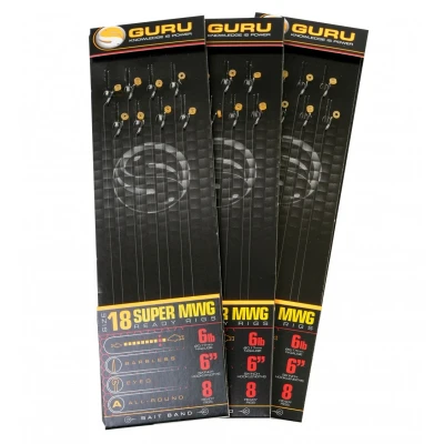 Image de Guru 6&quot; SMWG Banded Ready Rig Maat : Haak 16 0.17mm Band 2mm