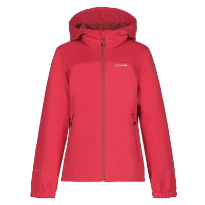 Afbeelding van Icepeak Kleve JR Unisex Softshelljas voor kinderen, Maat: 164, Himbeere