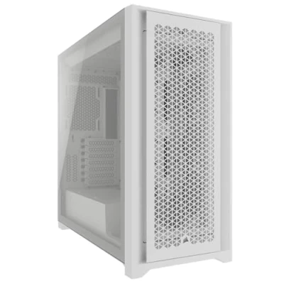 Afbeelding van Corsair 5000D CORE AIRFLOW Midi tower PC behuizing Wit