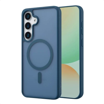 Afbeelding van imoshion Hoesje Geschikt voor Samsung Galaxy S25 Plus Color Guard Backcover MagSafe Donkerblauw