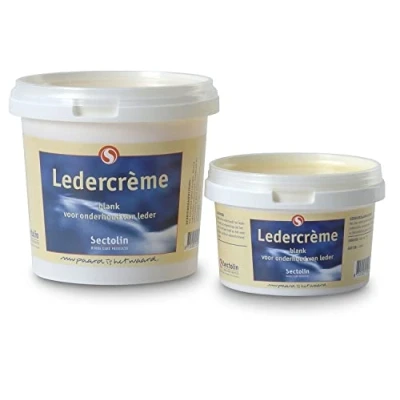 Afbeelding van Ledercrème blank 500 ml