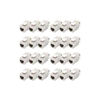 Image de Lot de 24 Modules Keystone Professional CAT 6A blindé, installation sans outil
