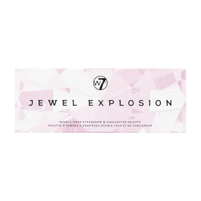 Afbeelding van W7 Jewel Explosion Double Sided Eyeshadow &amp; Highlighter Palette