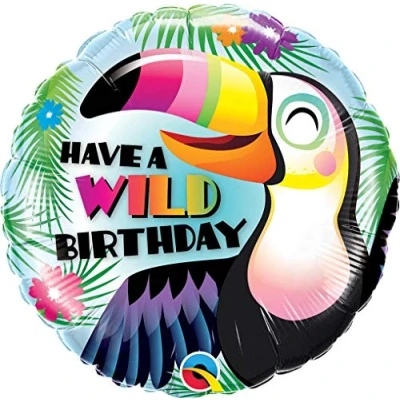 Afbeelding van Folie ballon Have a Wild Birthday