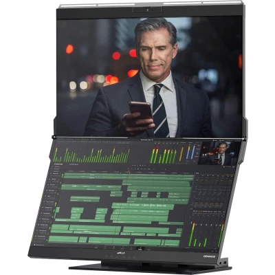 Afbeelding van Mobile Pixels Geminos 24 inch dubbele monitor