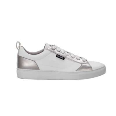 Afbeelding van HUGO Morrie Sneakers laag, Dames, Maat: 40, Open white Leer en textiel