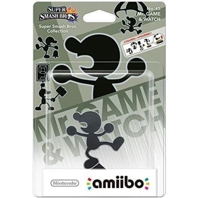 Afbeelding van Nintendo amiibo Super Smash Figuur Game &amp; Watch Wii U NEW 3DS Switch