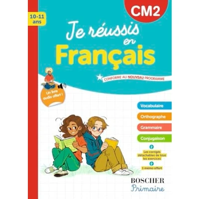 Afbeelding van JE REUSSIS EN FRANCAIS CM2 (+ LIVRE AUDIO OFFERT)