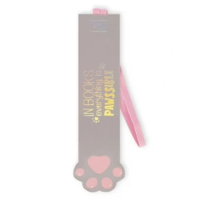 Afbeelding van Legami Bladwijzer met elastiek, FSC gecertificeerd papier, Kitty Paw, houdt Sengo en boek gesloten, 4,7 x 17,5 cm