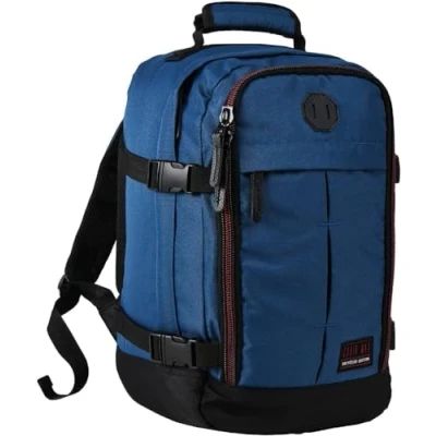 Afbeelding van CabinMax Metz Reistas Handbagage 20L Ryanair Rugzak Schooltas 40x25x20 cm Compact Backpack Lichtgewicht Vintage Navajo Blue
