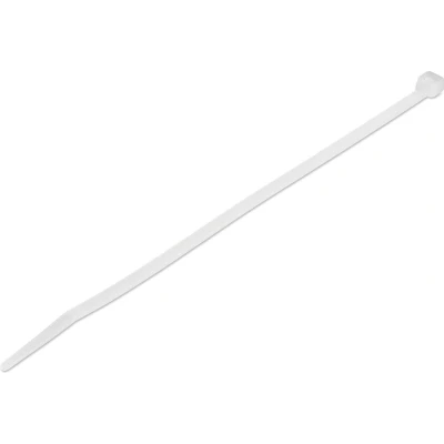 Afbeelding van StarTech 200 mm Witte Kabelbinders Nylon 100 stuks