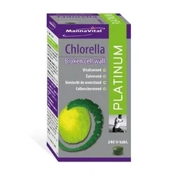 Afbeelding van MannaVital Chlorella Platinum Tabletten 240VTB
