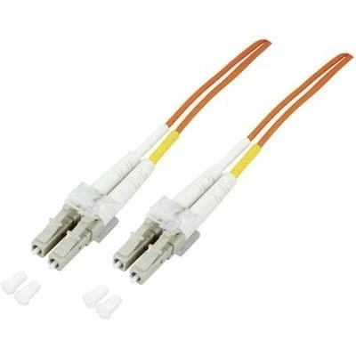 Image de Duplex connecteur lc 50 125µ multimode om3 efb elektronik 2m turquoise o0312.2