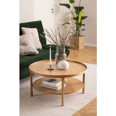 Afbeelding van Hjem Interiors Vejle Ronde Salontafel Eiken