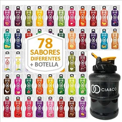 Image de Boissons Bolero Sans Sucre Pack 78 Saveurs + Bouteille Limitée Cia&amp;Co 1,5 l