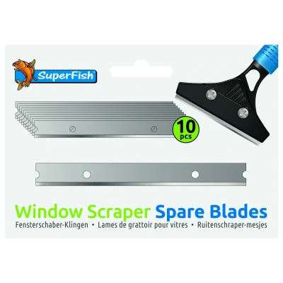 Afbeelding van Superfish Algenschraper Mesjes Aquarium Toebehoren 10 stuks
