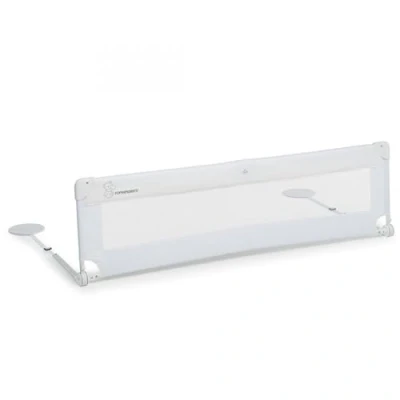 Image de Foppapedretti Sponda de lit Hoplà 150 cm pour enfants 18 mois à 5 ans, fixation sous matelas, pliable et transportable, sac transport inclus, sûr protecteur, blanc