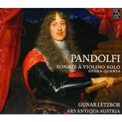 Afbeelding van Gunar Letzbor &amp; Ars Antiqua Austria Sonate A Violino Solo (CD)
