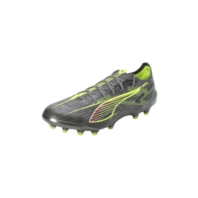 Image de PUMA ULTRA 5 ULTIMATE AG Football Boots Unisex, Sport, Matte Aged Silver/Jaune Alert/Sun Struck, 46