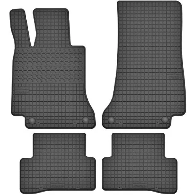 Afbeelding van Rubberen automatten voor Mercedes Benz C klasse W205 (vanaf 2014) perfecte pasvorm