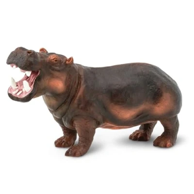 Afbeelding van Safari Wilde Dieren Nijlpaard Junior 12,75 Cm Bruin
