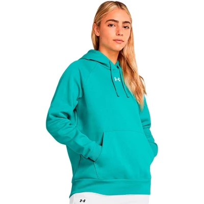 Afbeelding van Under Armour Rival Fleece Capuchon Groen M Vrouw