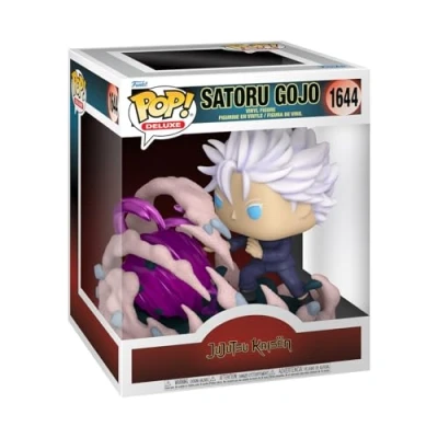 Image de Figurine Funko Pop Deluxe Jujutsu Kaisen Satoru Gojo Hit Purple